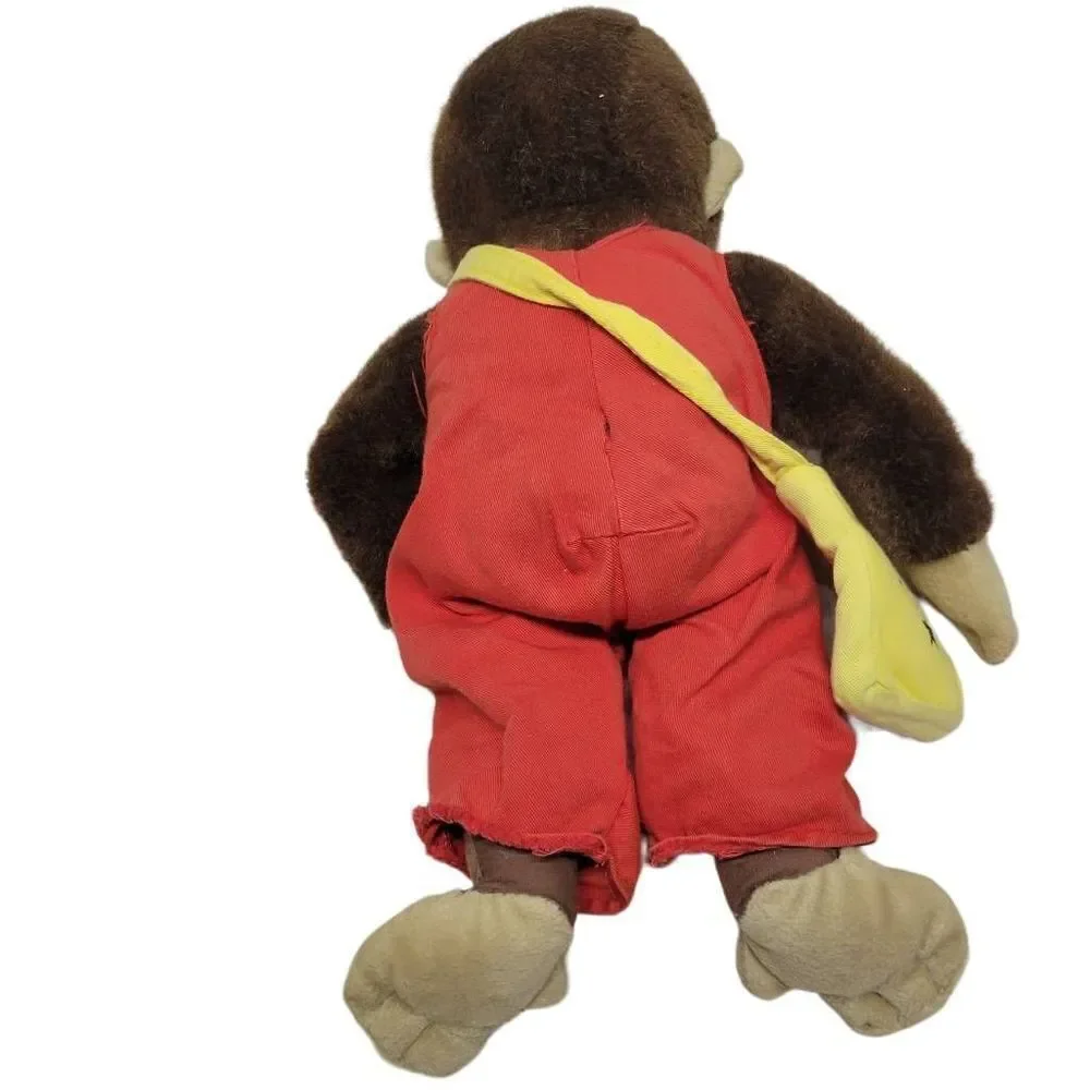 Curious George Monkey Newspaper Boy Plush Soft Toy Network 16